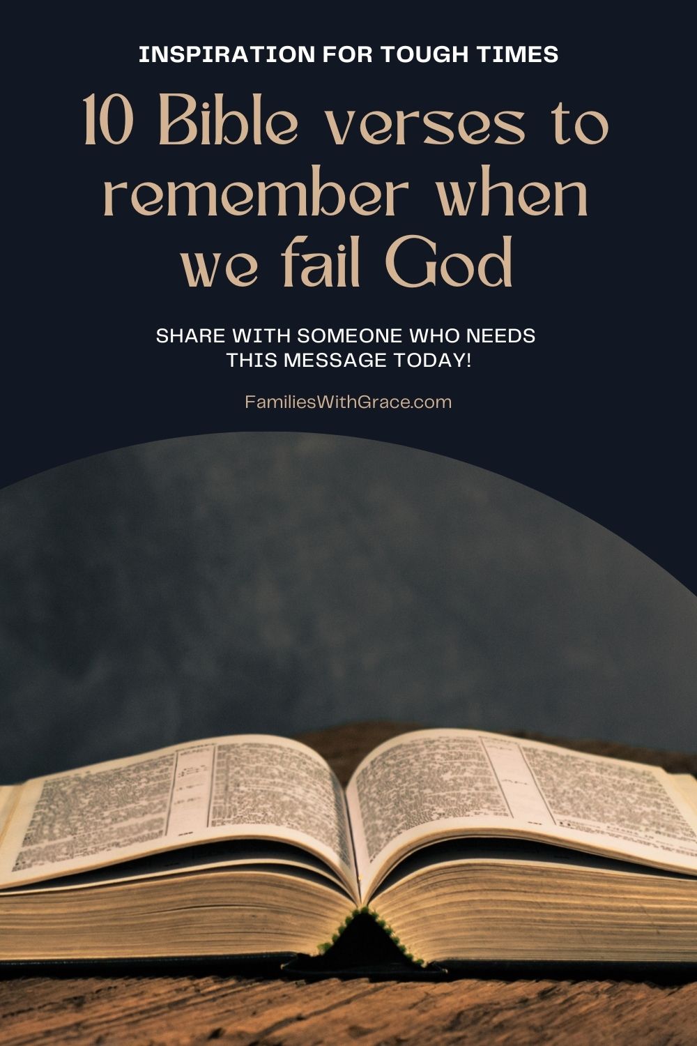 Encouragement for when you feel like you\'re failing God