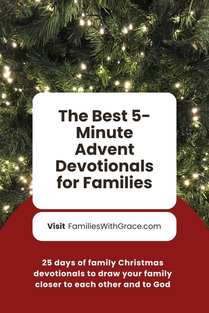 Best Advent devotionals for families Pinterest image 5