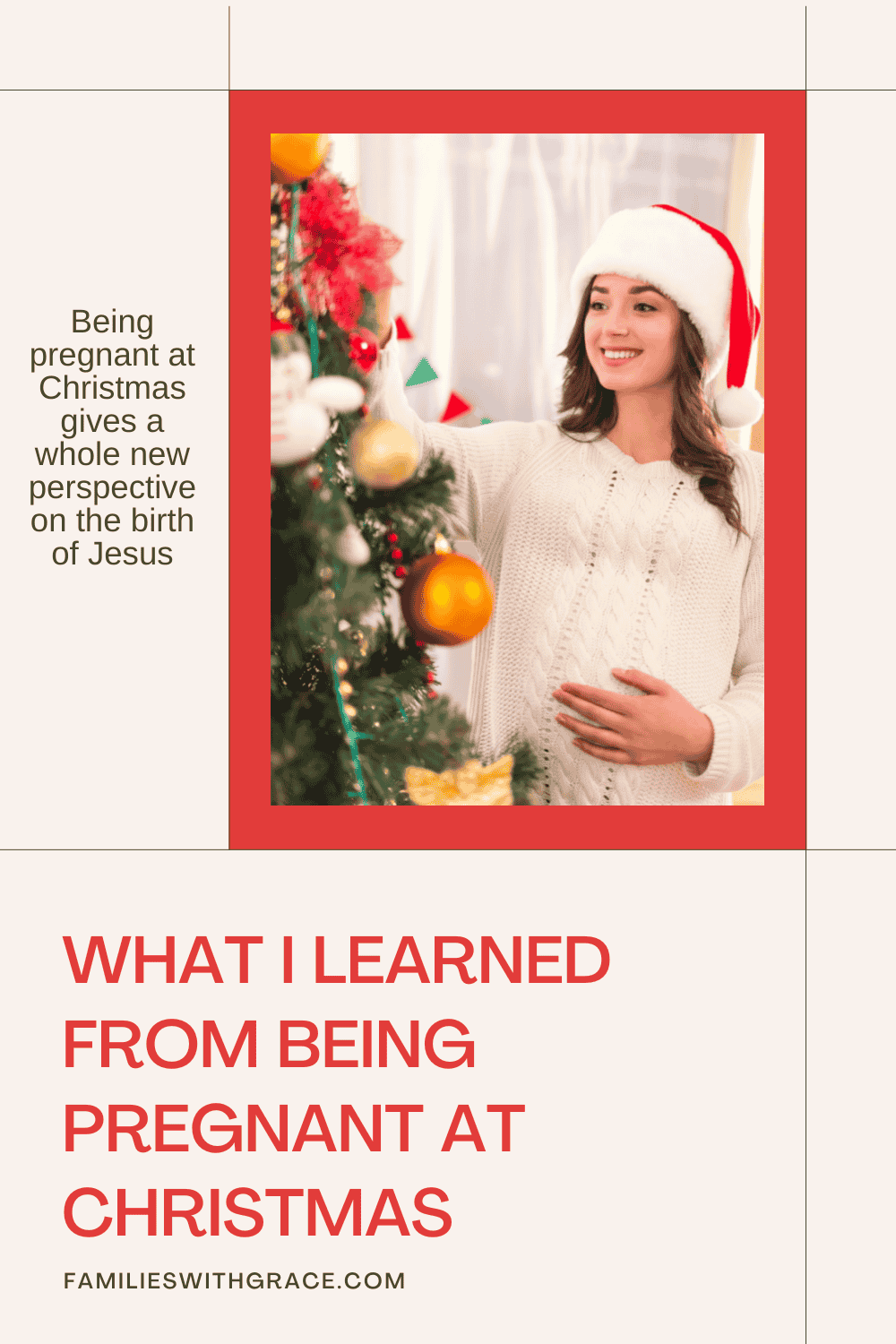 What I learned from being pregnant at Christmas
