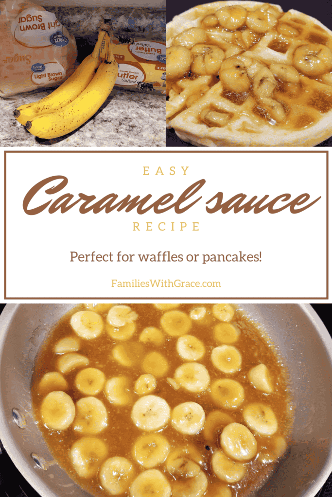 Christmas recipes: caramel sauce for pancakes or waffles