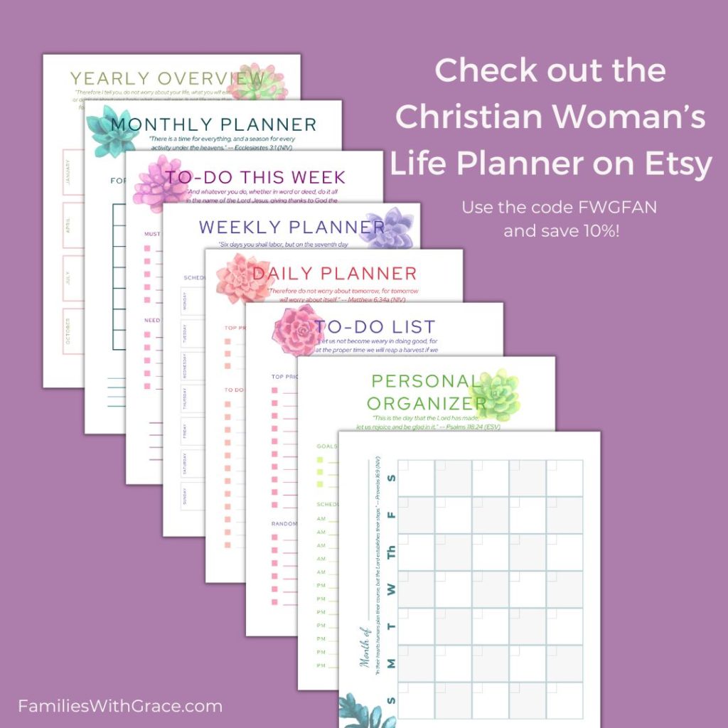 Check out The Christian Woman's Life Planner on Etsy