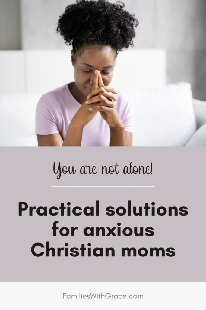 How to deal with anxiety as a Christian Pinterest image 2