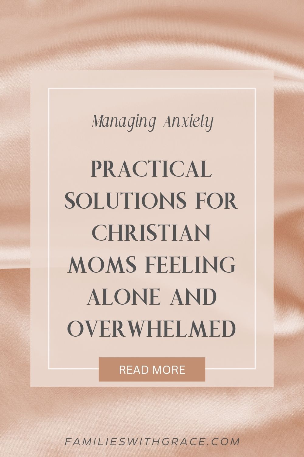 How to deal with anxiety as a Christian