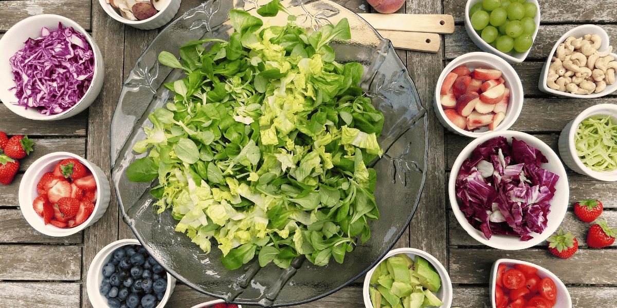 Simple summer dinner ideas: DIY Salad Bar