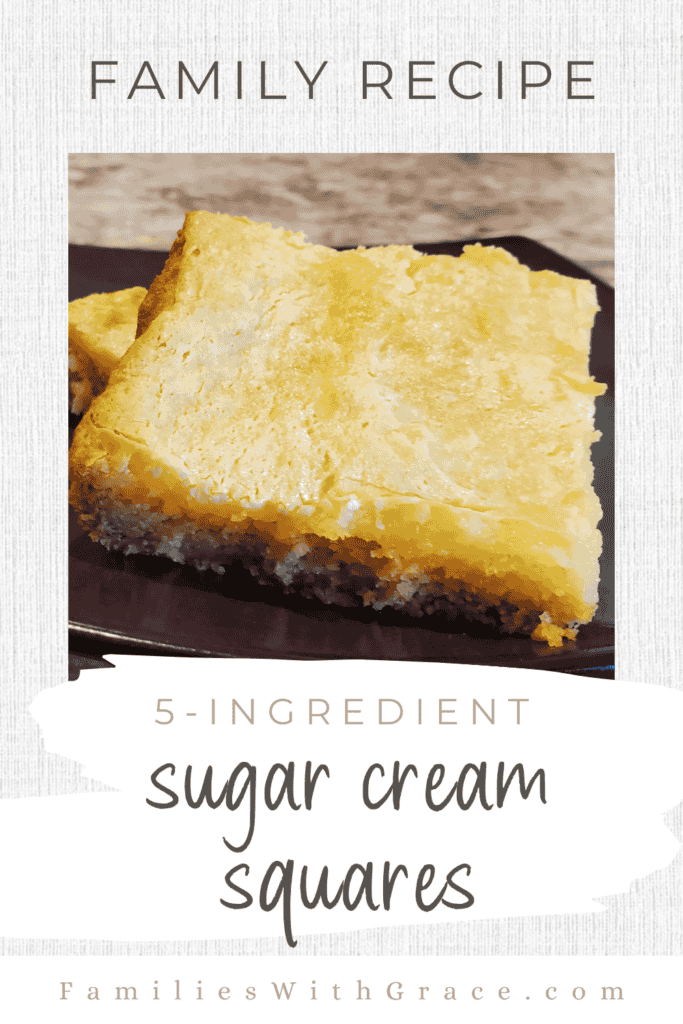 Christmas recipes: sugar cream squares