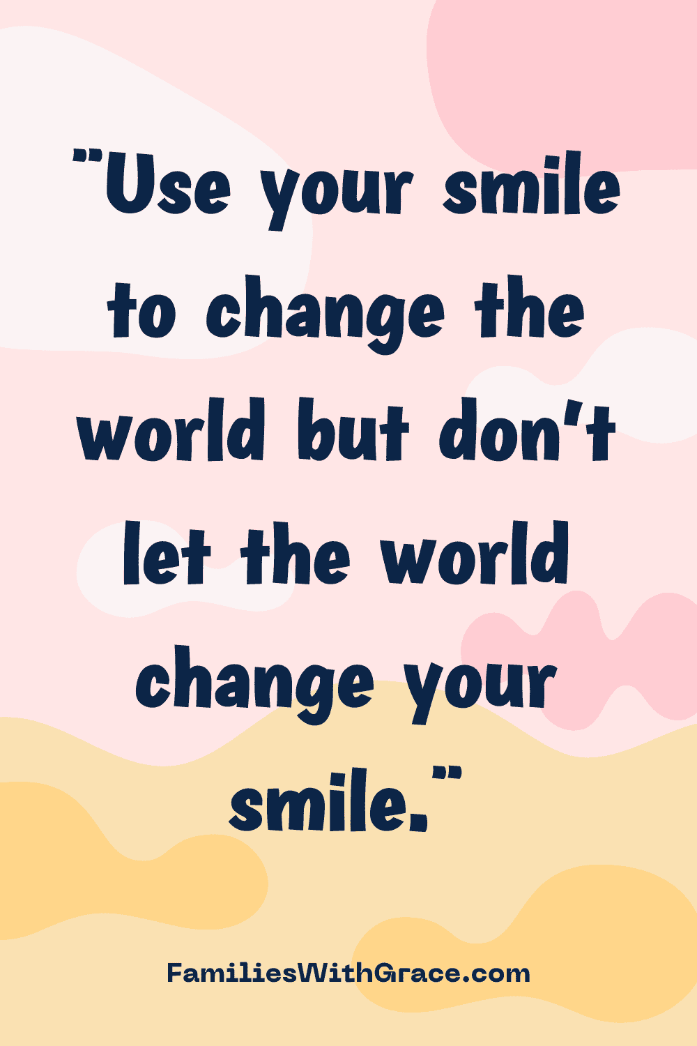 The power of smiling