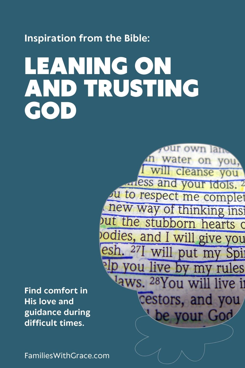 Bible verses about leaning on and trusting God