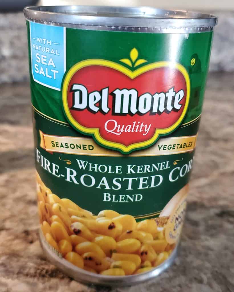 Del Monte whole kernel fire-roasted corn blend