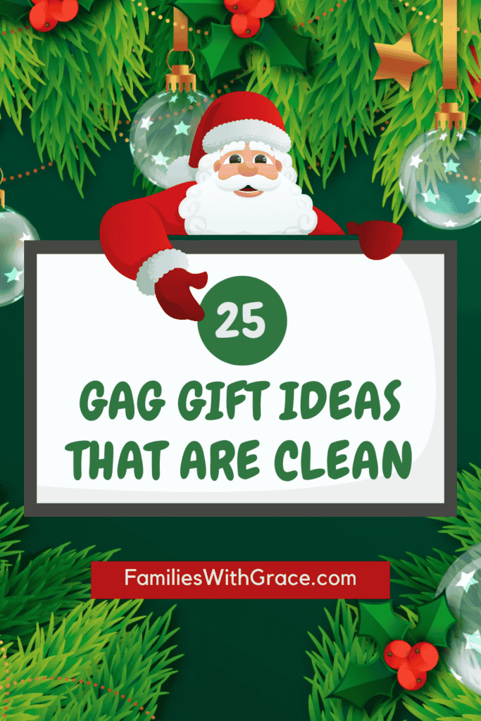 25 gag gift ideas that are clean Pinterest image