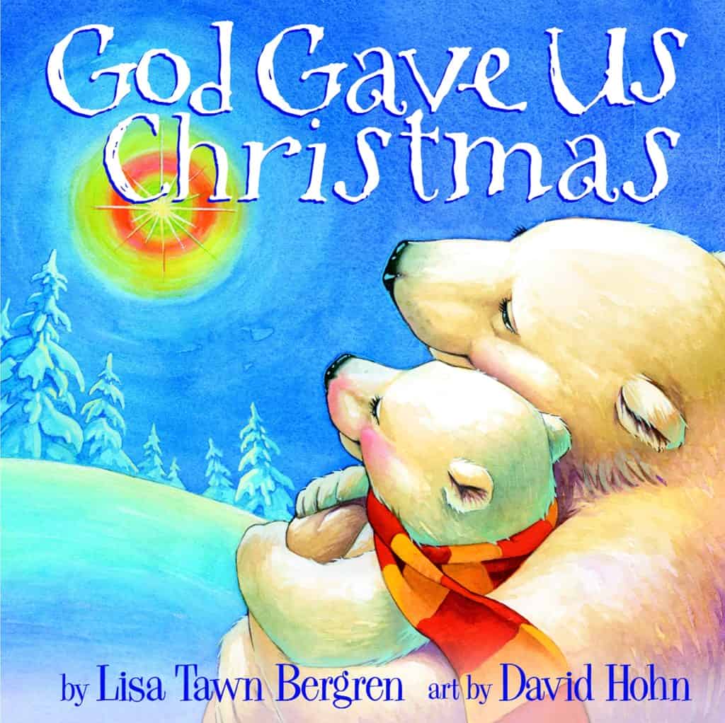 The "God Gave Us Christmas" book from Lisa Tawn Bergren is a great way to keep Christ in Christmas