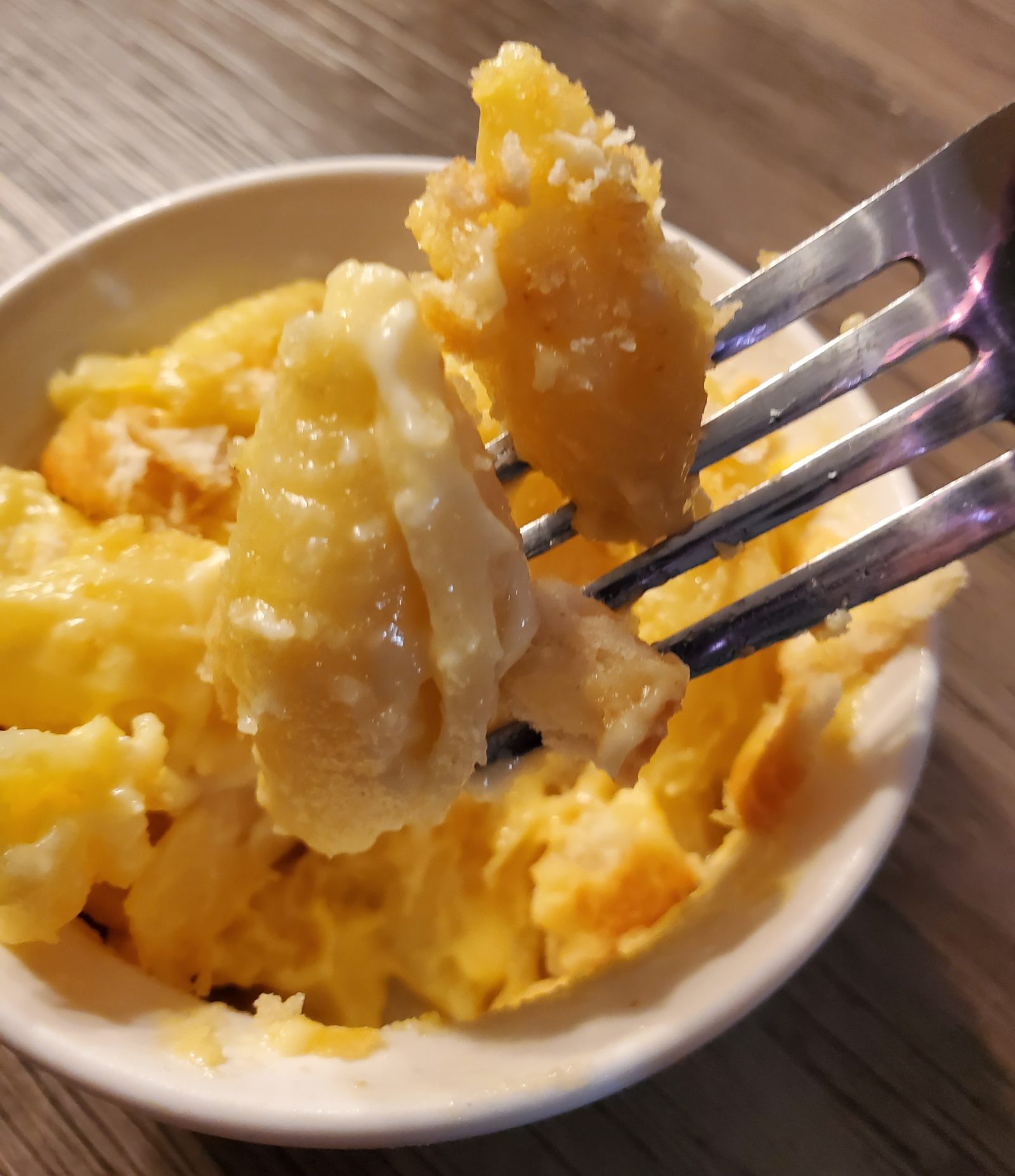 The best baked mac and cheese with Ritz cracker topping Families With