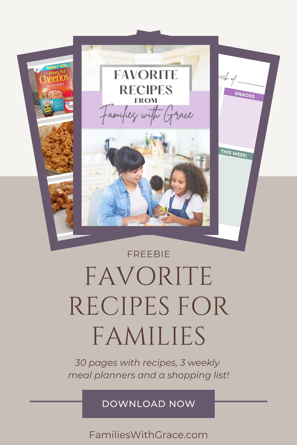 Favorite Recipes from Families with Grace