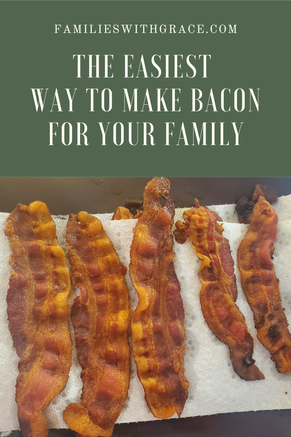 How to make bacon in the oven