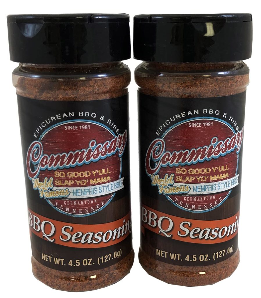 Commissary BBQ seasoning that is available on Amazon