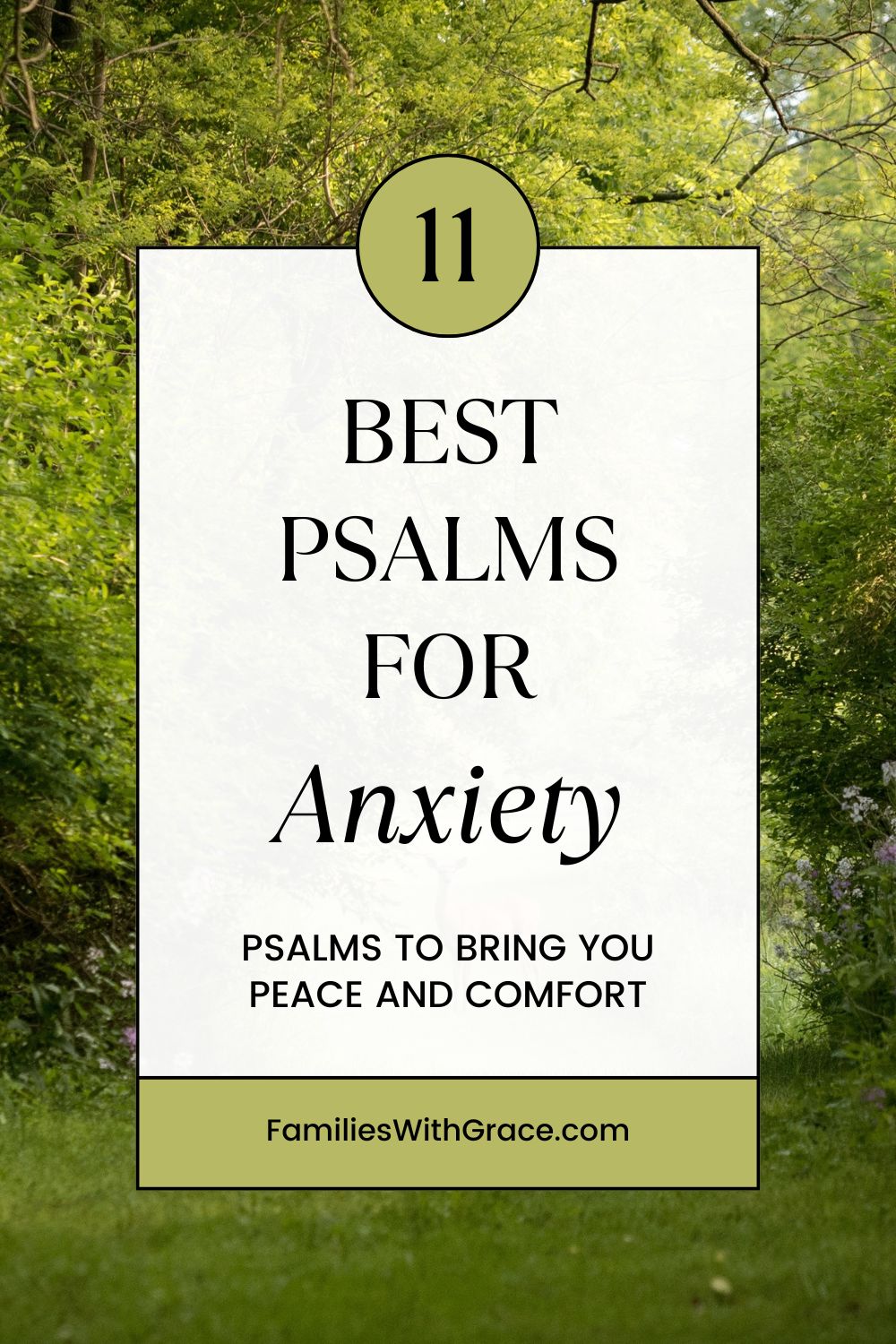 The best Psalms for anxiety (FREE printable)