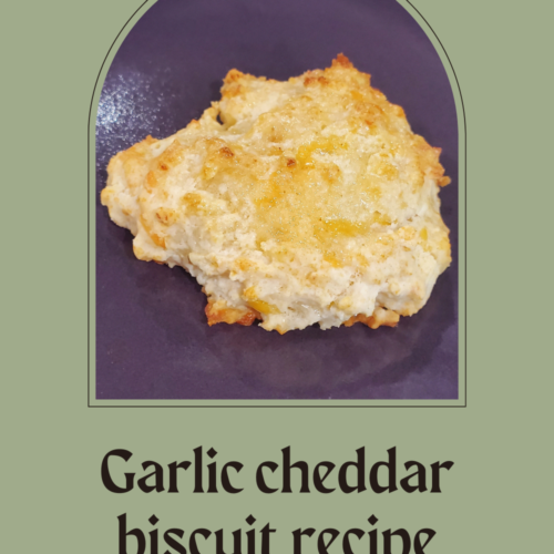 Garlic cheddar biscuits Pinterest image 3