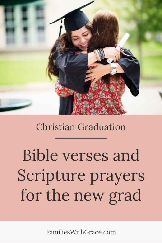 Graduation Bible verses Pinterest image 6