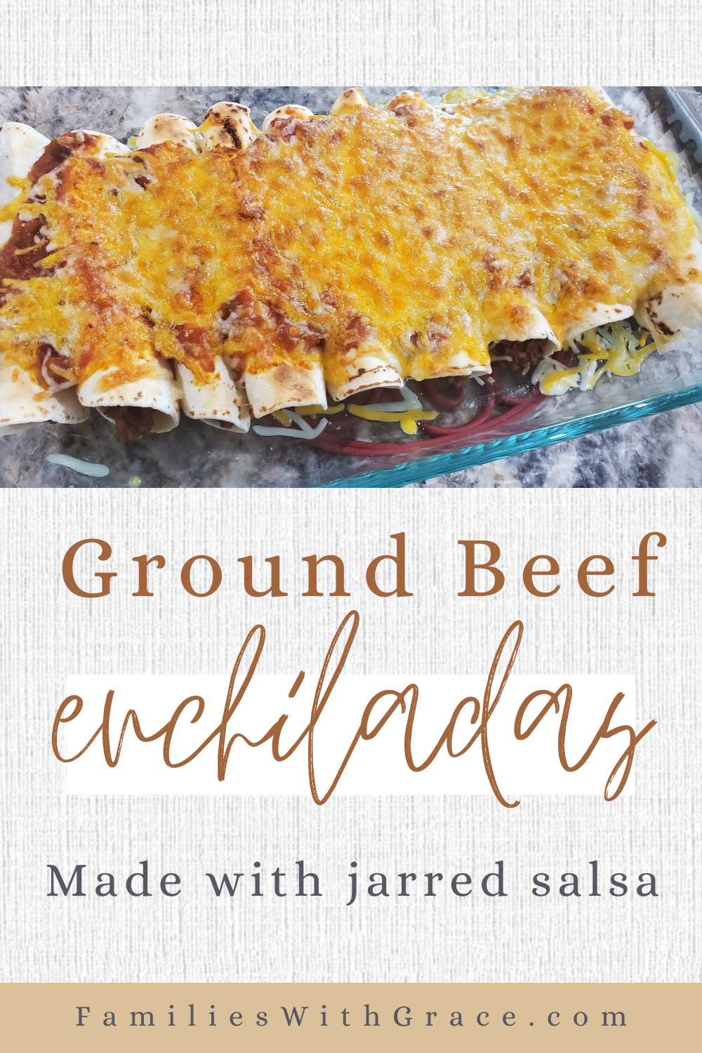 Beef enchiladas with salsa recipe