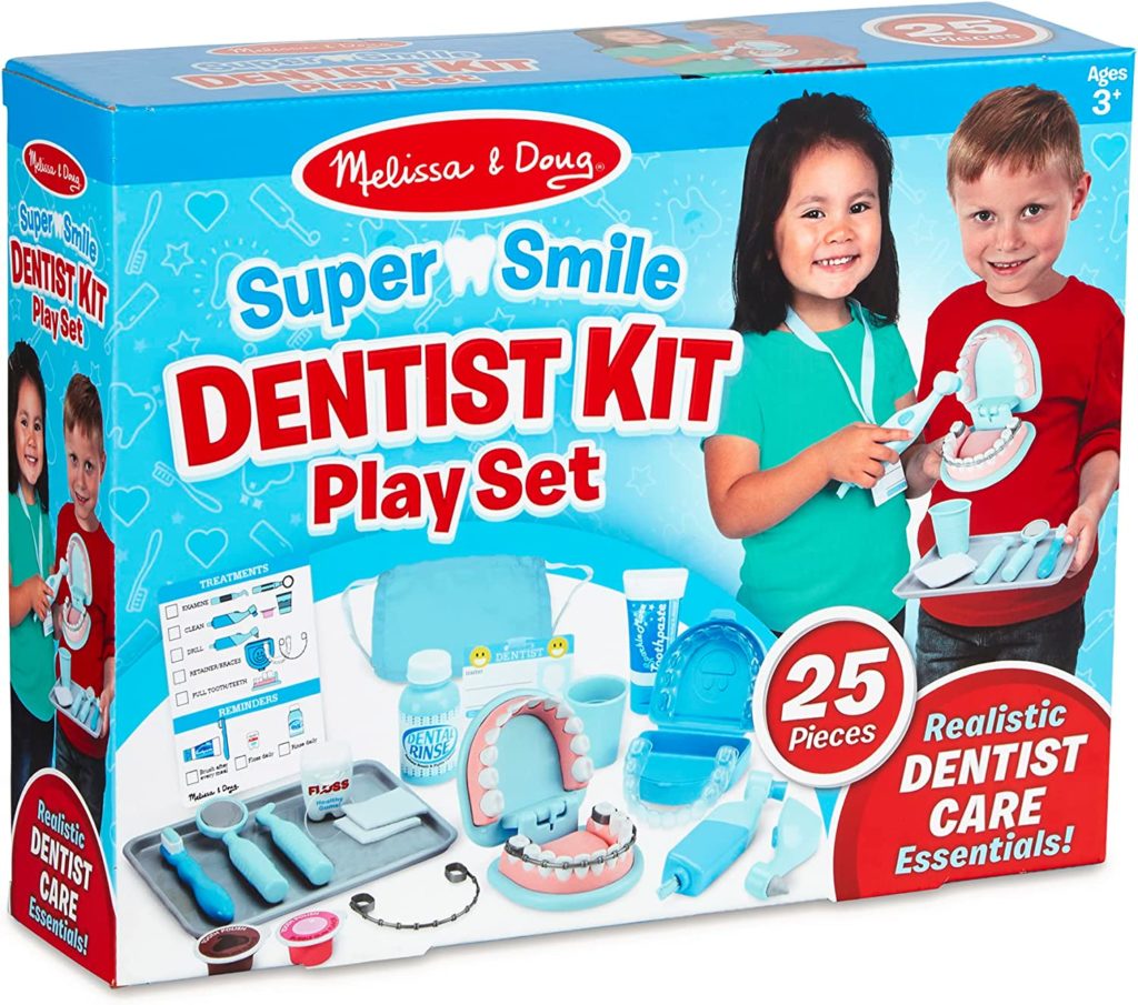Melissa and Doug Super Smile Dentist Kit Play Set
