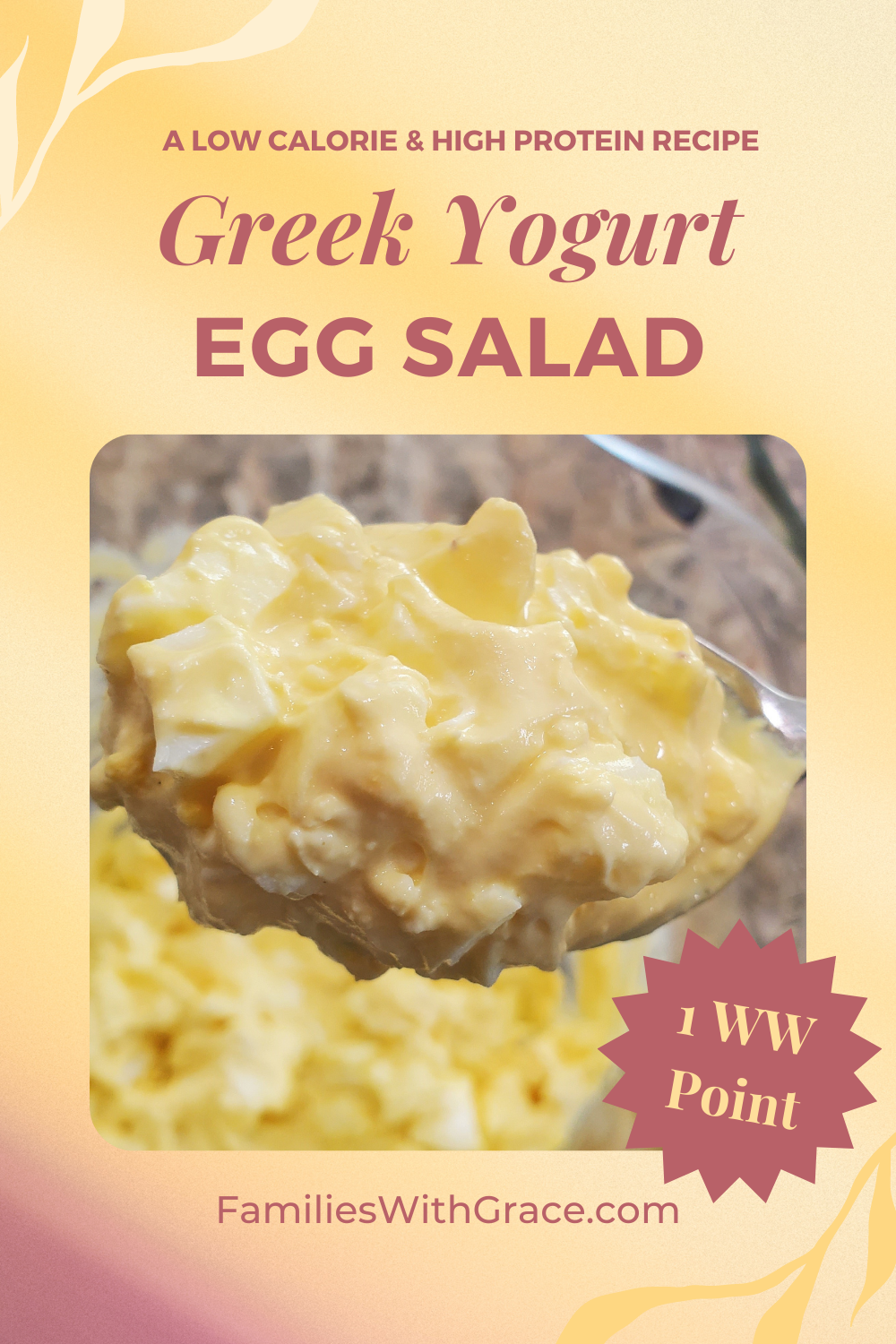 Greek yogurt egg salad recipe