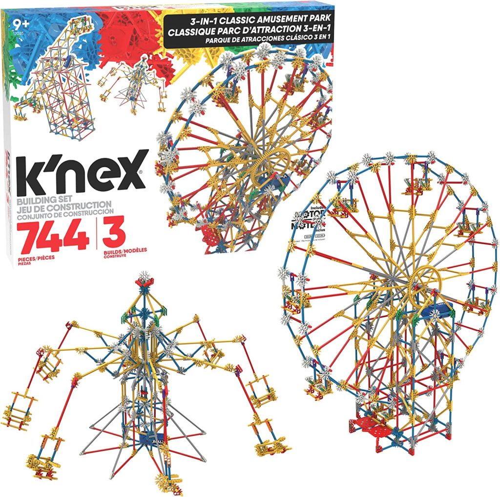 K'Nex 3-in-1 classic amusement park building set