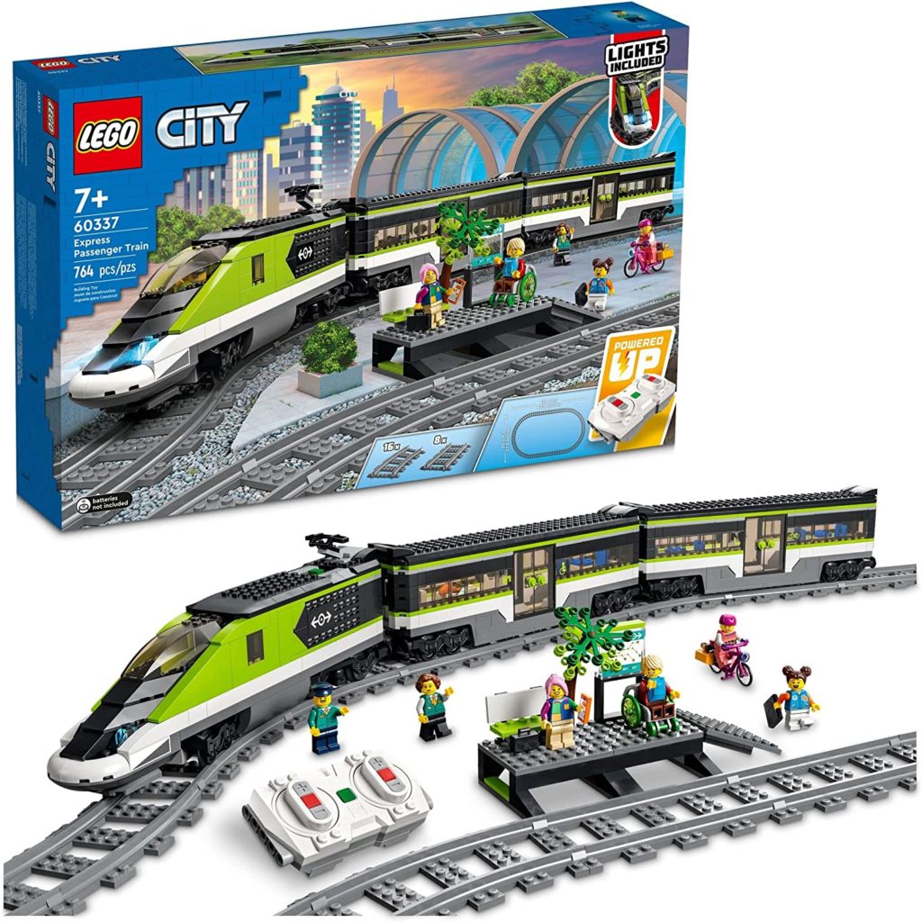 Lego City Express Passenger Train Set, remote-controlled toy