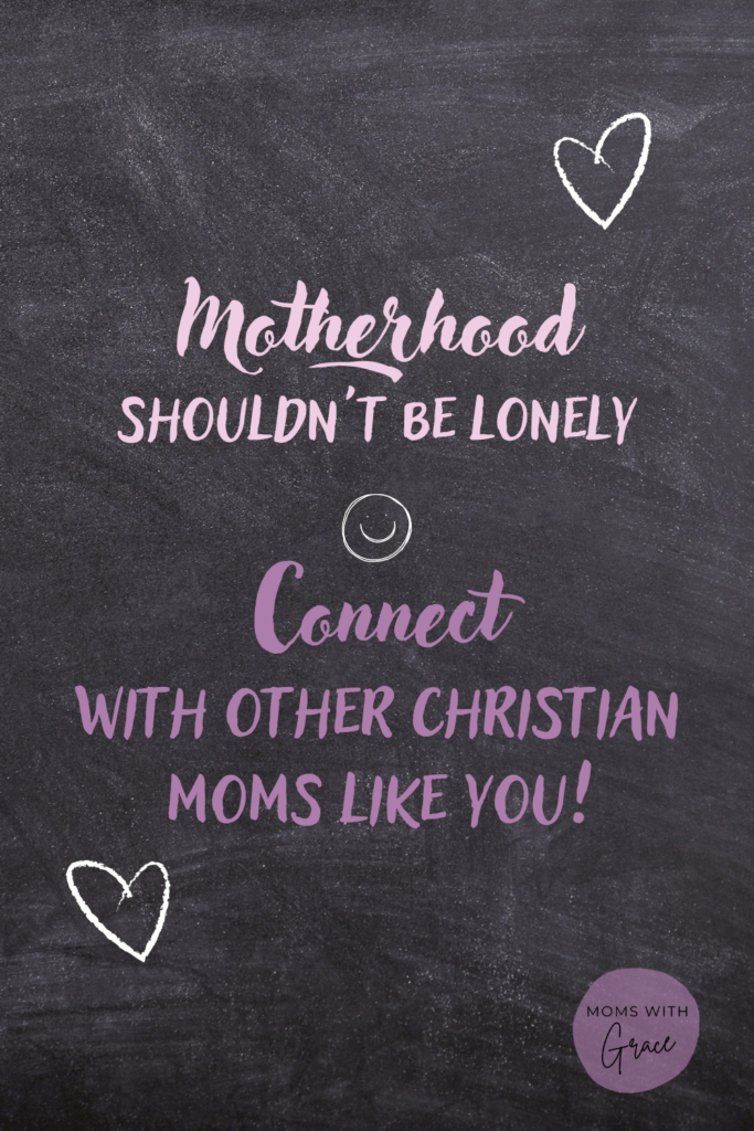 Facebook group for Christian moms, Moms with Grace, Pinterest image 4