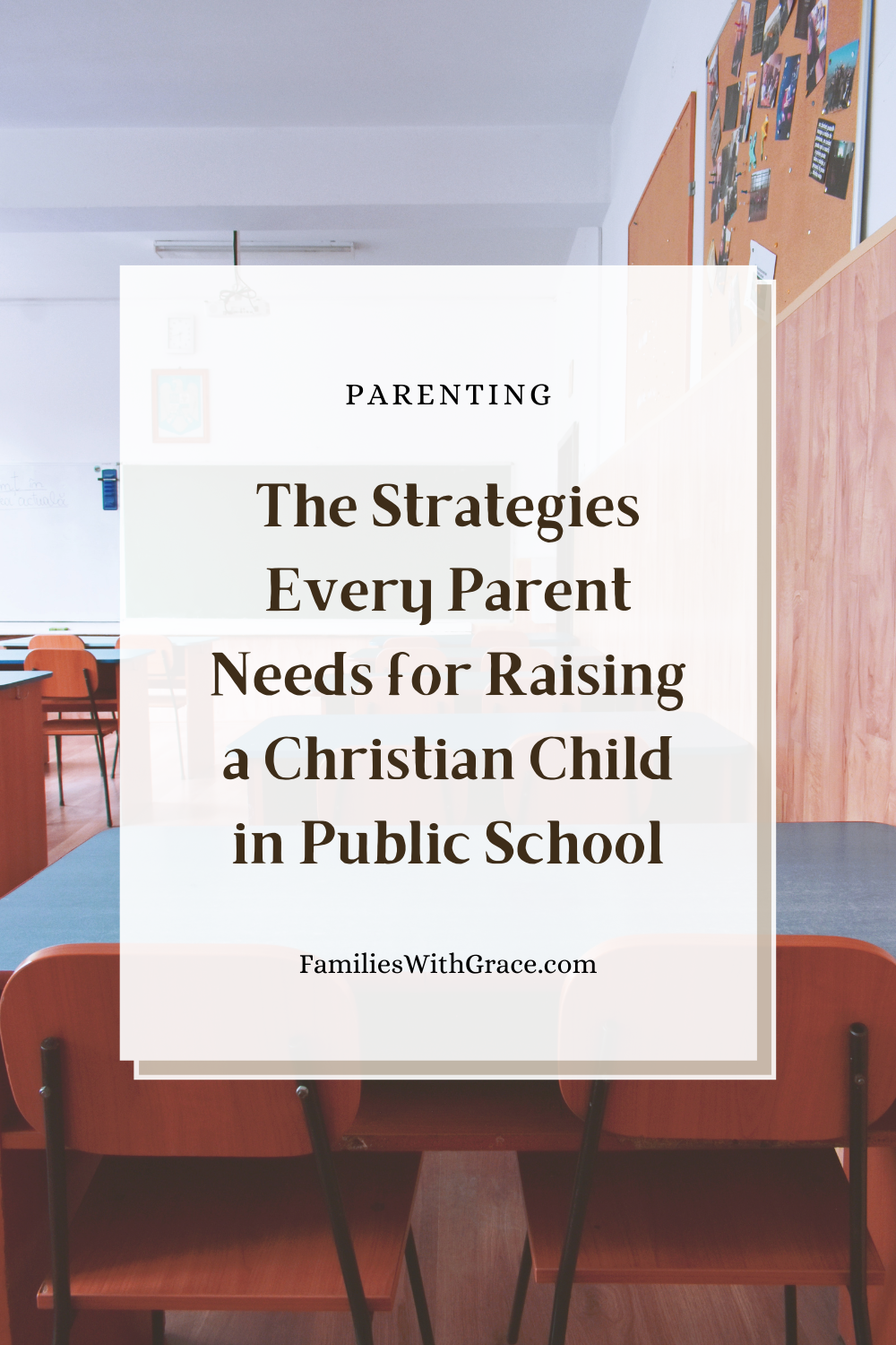 Raising a Christian child in public school