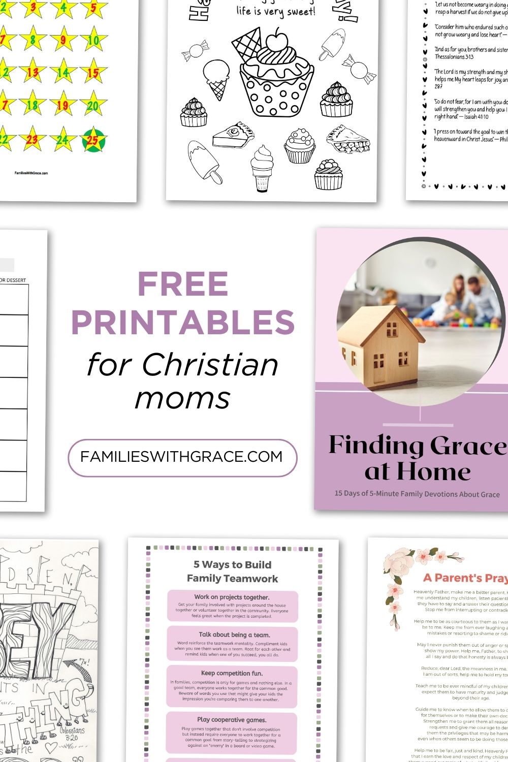 FREE Christian Printables Library