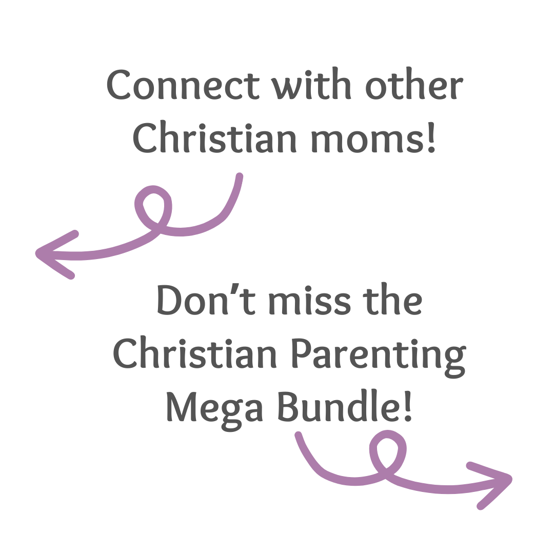 Connect with other Christian moms. And don't miss the Christian Parenting Mega Bundle!
