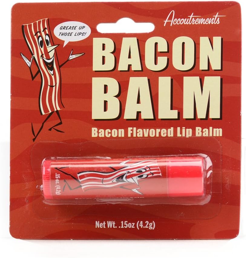 Fun gifts for white elephant exchange: Bacon flavored lip balm