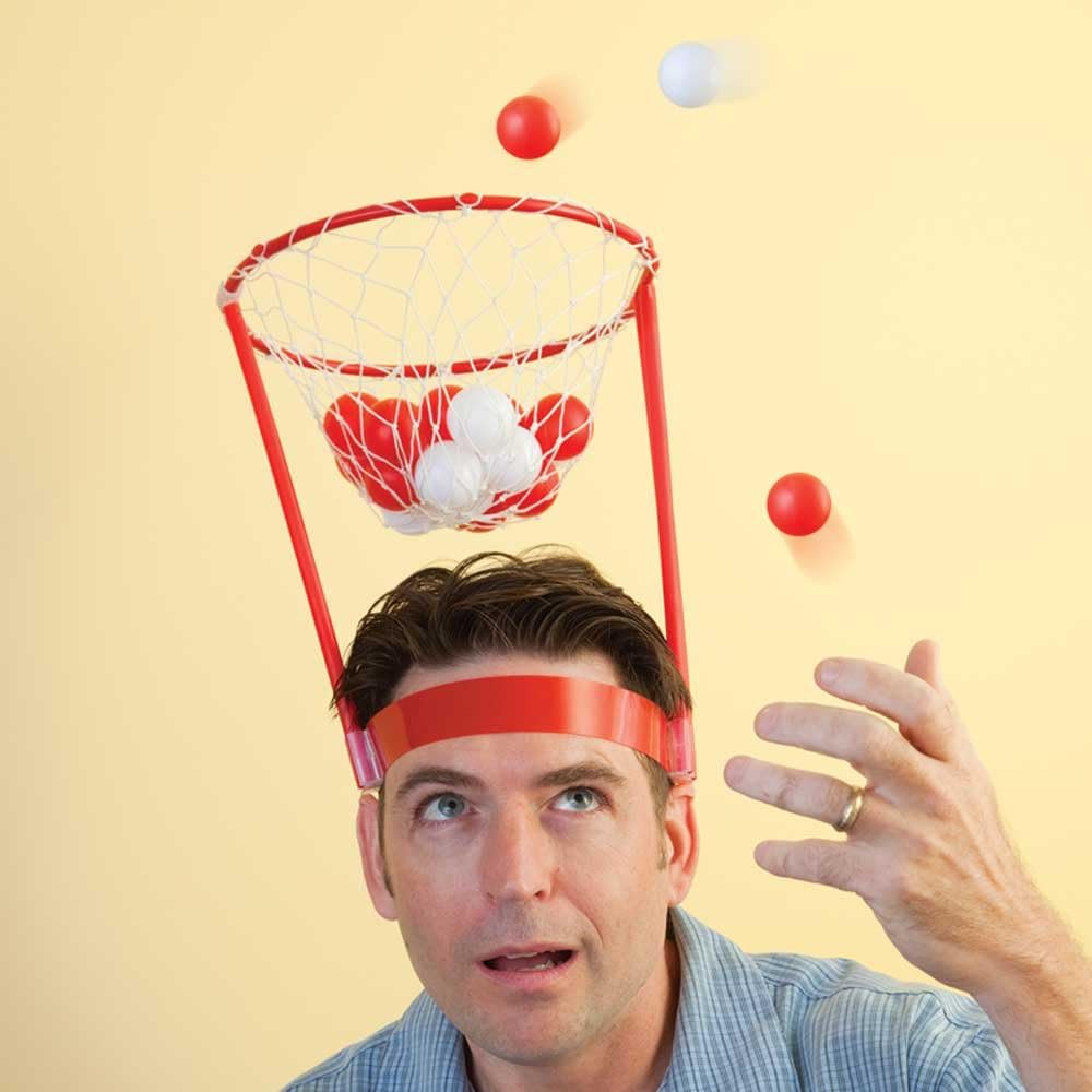 Fun gifts for white elephant exchange: Basket head game