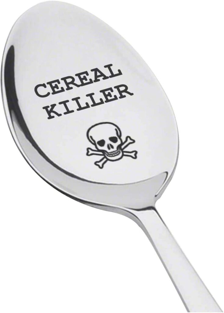 Fun gifts for white elephant exchange: Cereal Killer Spoon