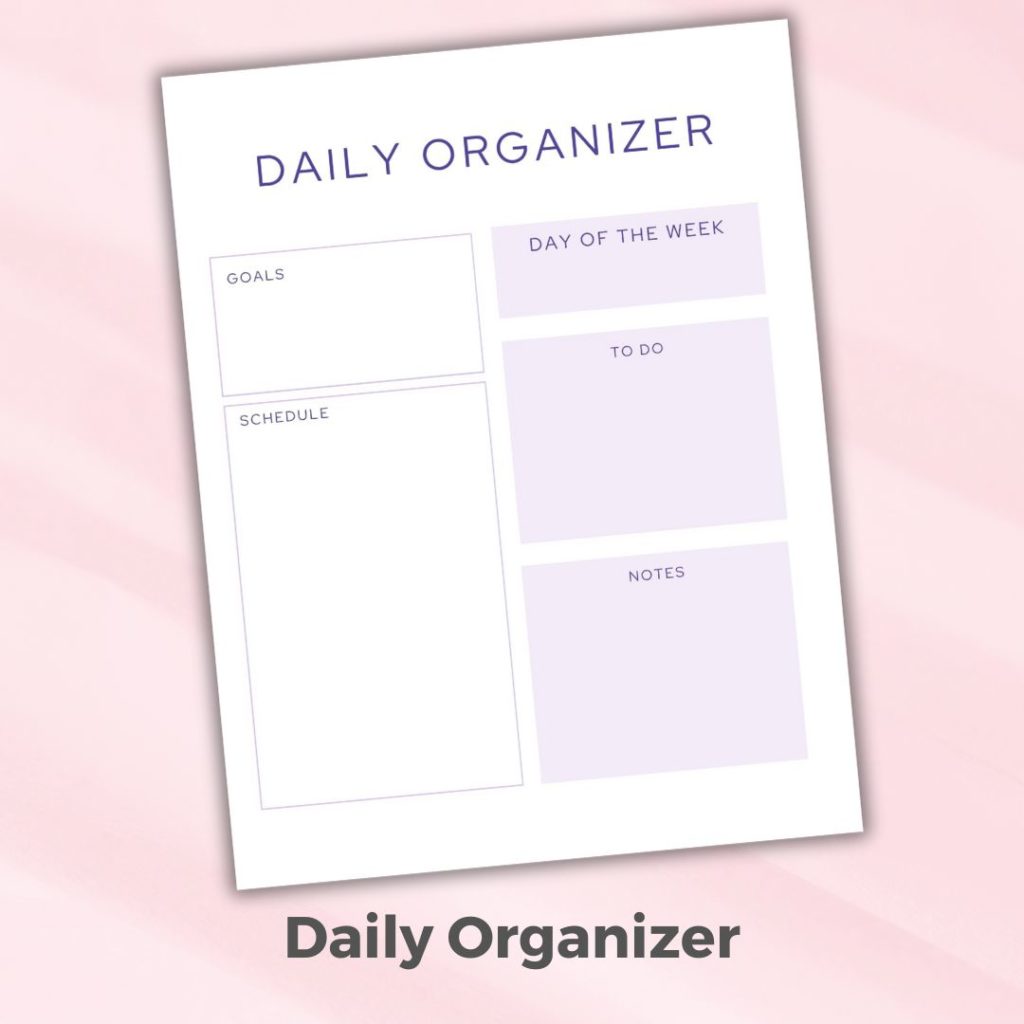 Free daily planner