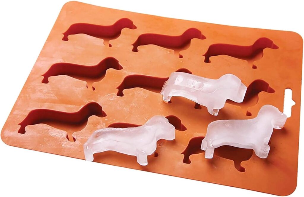 Fun gifts for white elephant exchange: dog shaped ice cube tray