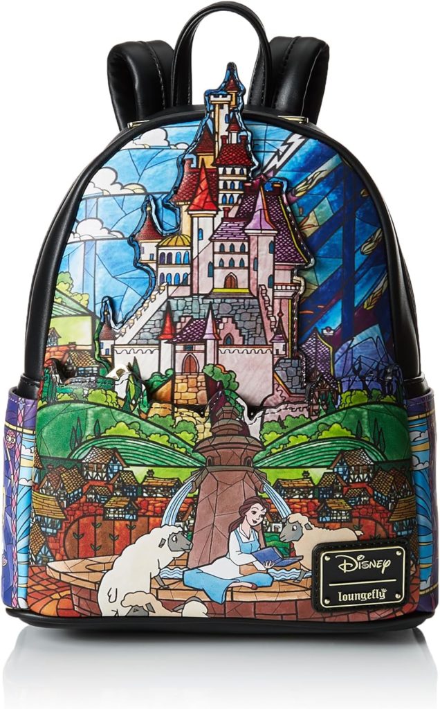 The best Christmas gift ideas for teen girls: Disney Loungefly Beauty and the Beast mini backpack
