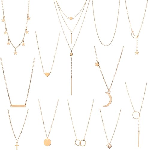 The best Christmas gift ideas for teen girls: 12-piece set of necklaces
