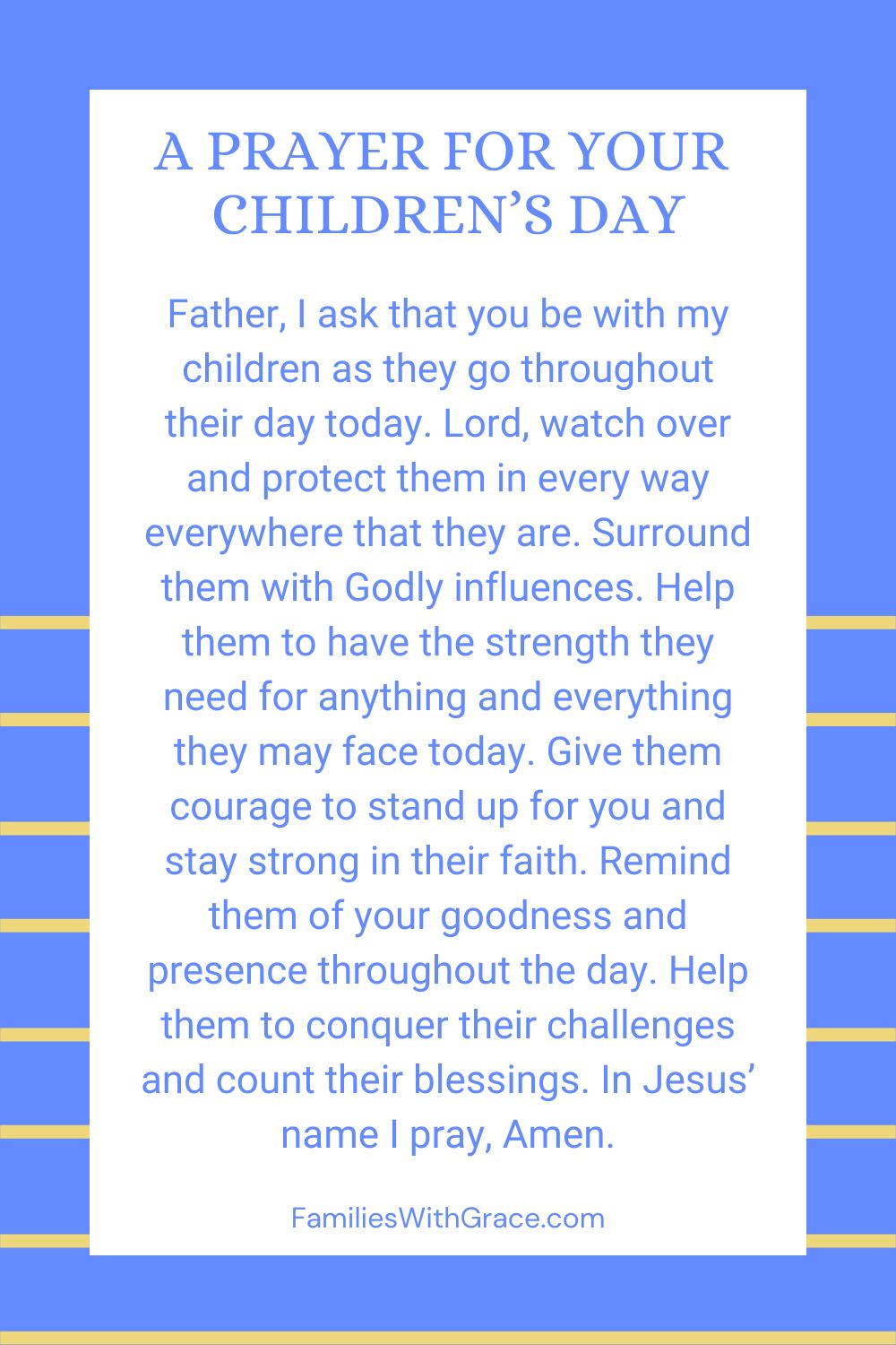 14 Powerful prayers to pray for your school children