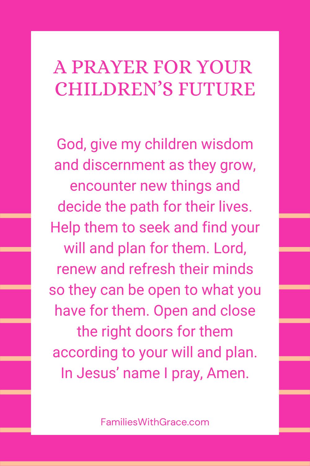 14 Powerful prayers to pray for your school children