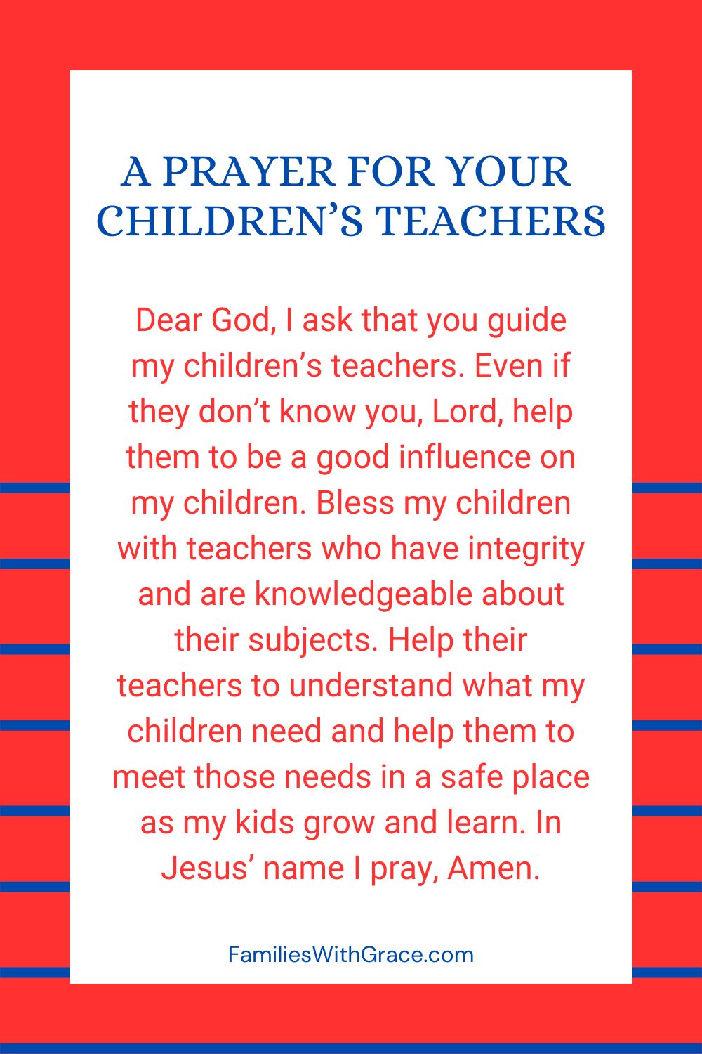 14 Powerful prayers to pray for your school children