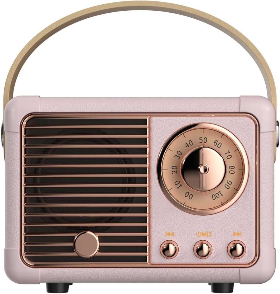 The best Christmas gift ideas for teen girls: retro Bluetooth speaker