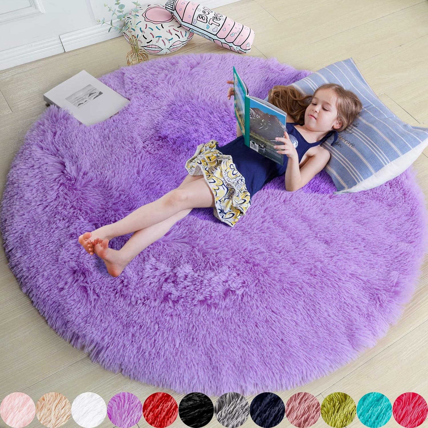 The best Christmas gift ideas for teen girls: round rug