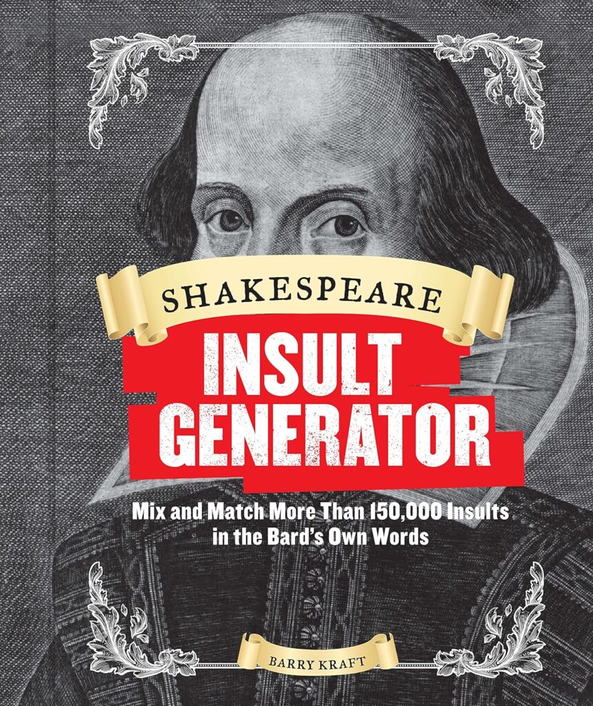 Fun gifts for white elephant exchange: Shakespeare Insult Generator