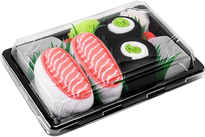 Fun gifts for white elephant exchange: Sushi socks