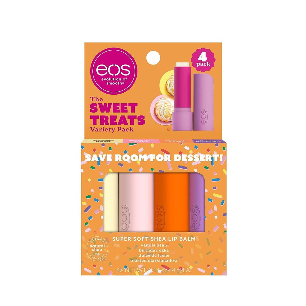 The best Christmas gift ideas for teen girls: eos variety pack lip balm
