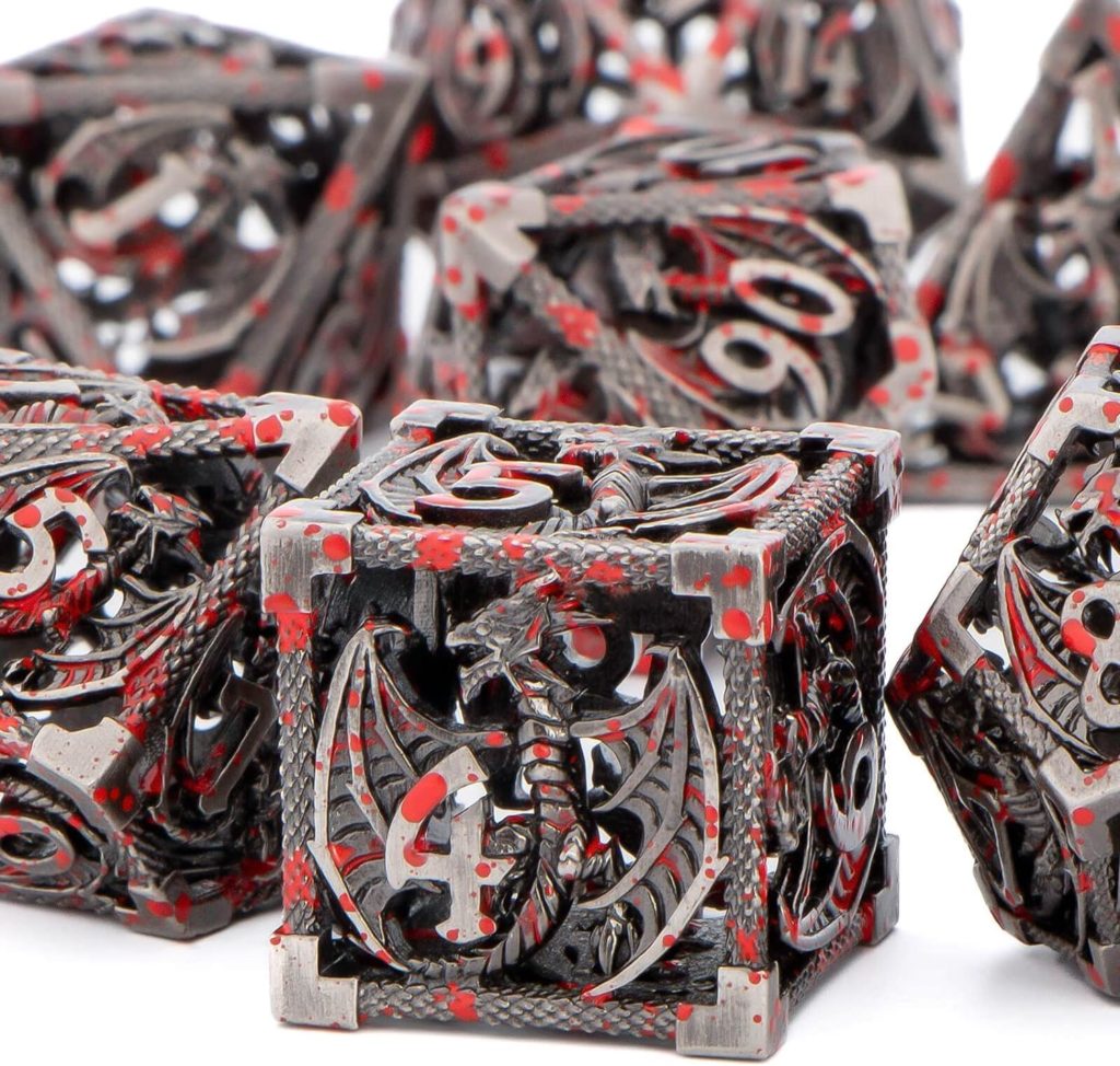 Nerdy Valentine's Day gift ideas for him: Dragon dice