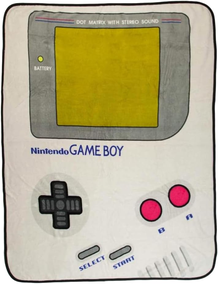 Best nerdy Valentine’s gift for him: Game Boy blanket