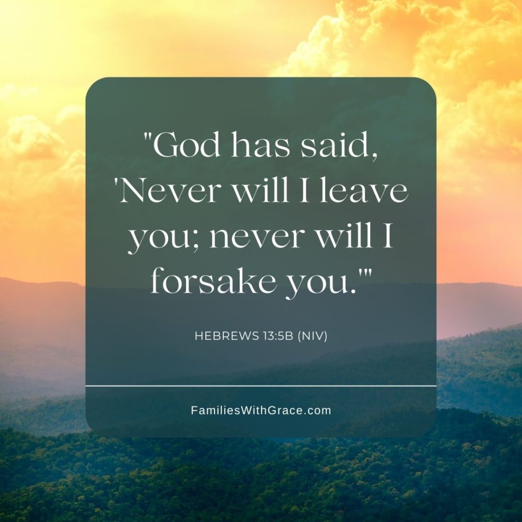 Hebrews 13:5b