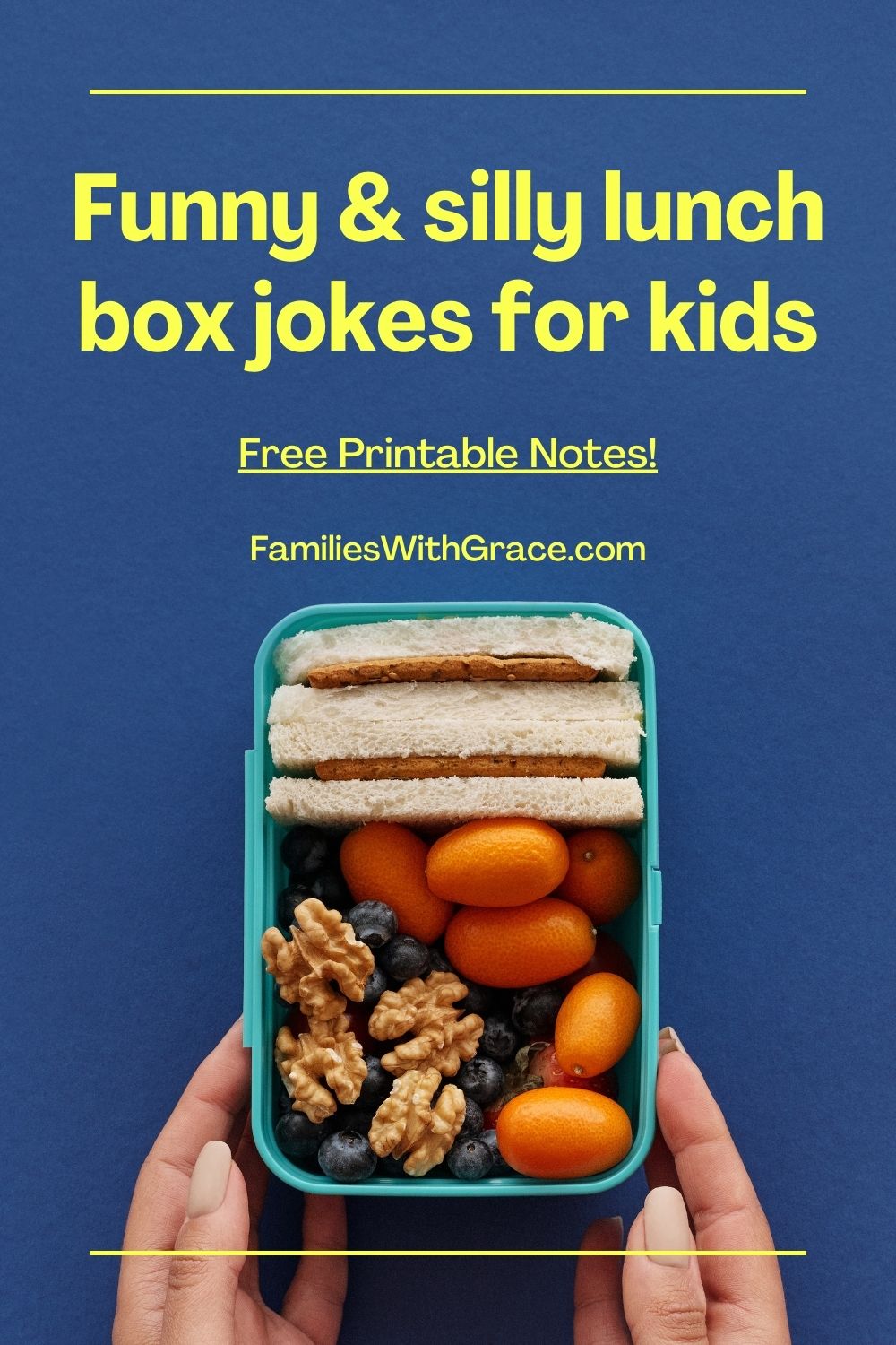 Funny and silly lunch box jokes for kids (Free printable)