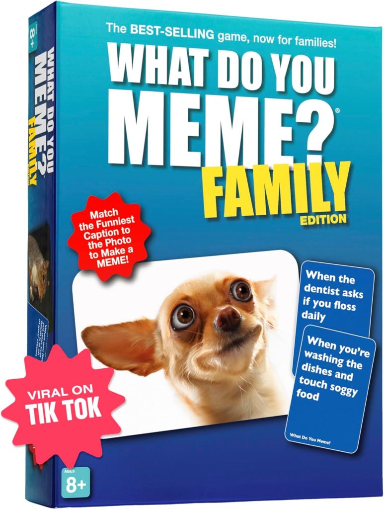 Easter basket ideas for tween boys: What Do You Meme Family Edition